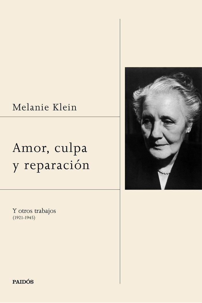 Amor, culpa y reparación, de Klein | portada del libro