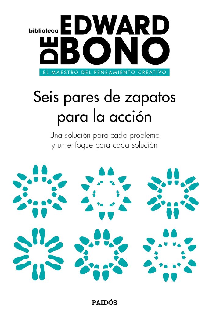 Seis pares de zapatos para la acción, de Bono, Edward de | portada del libro