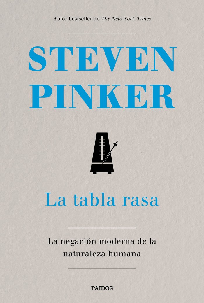 La tabla rasa, de Pinker, Steven | portada del libro