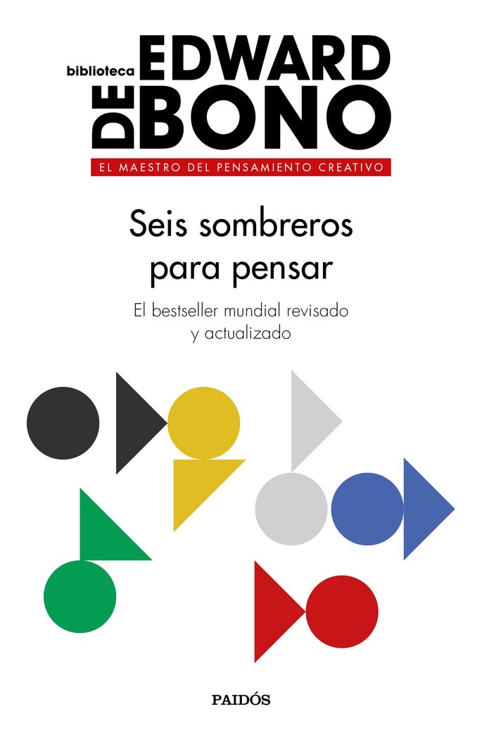Seis sombreros para pensar, de Bono, Edward de | portada del libro
