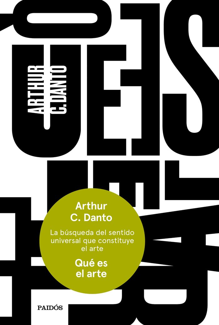 Qué es el arte, de Danto | portada del libro