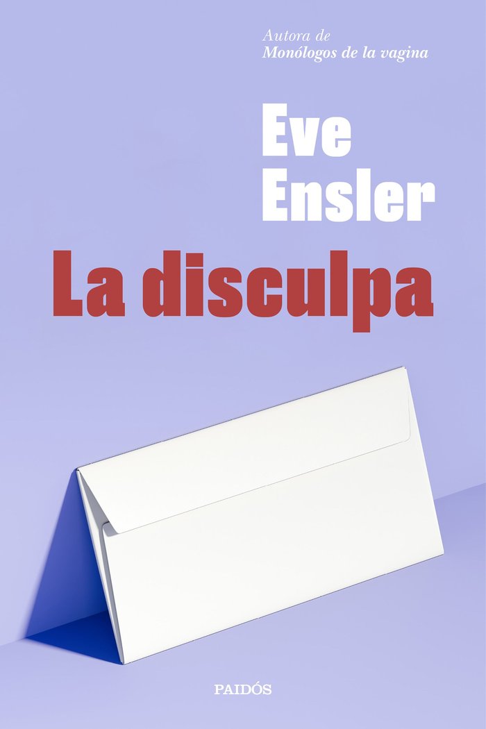 La disculpa, de Ensler, Eve | portada del libro