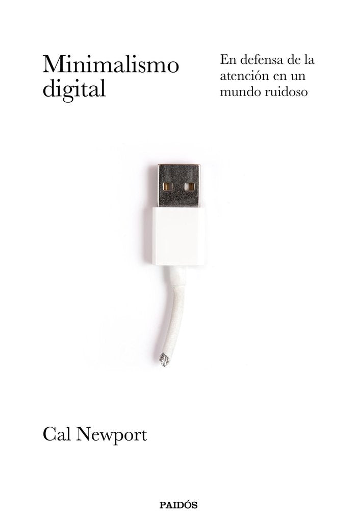 Minimalismo digital, de Cal Newport | portada del libro