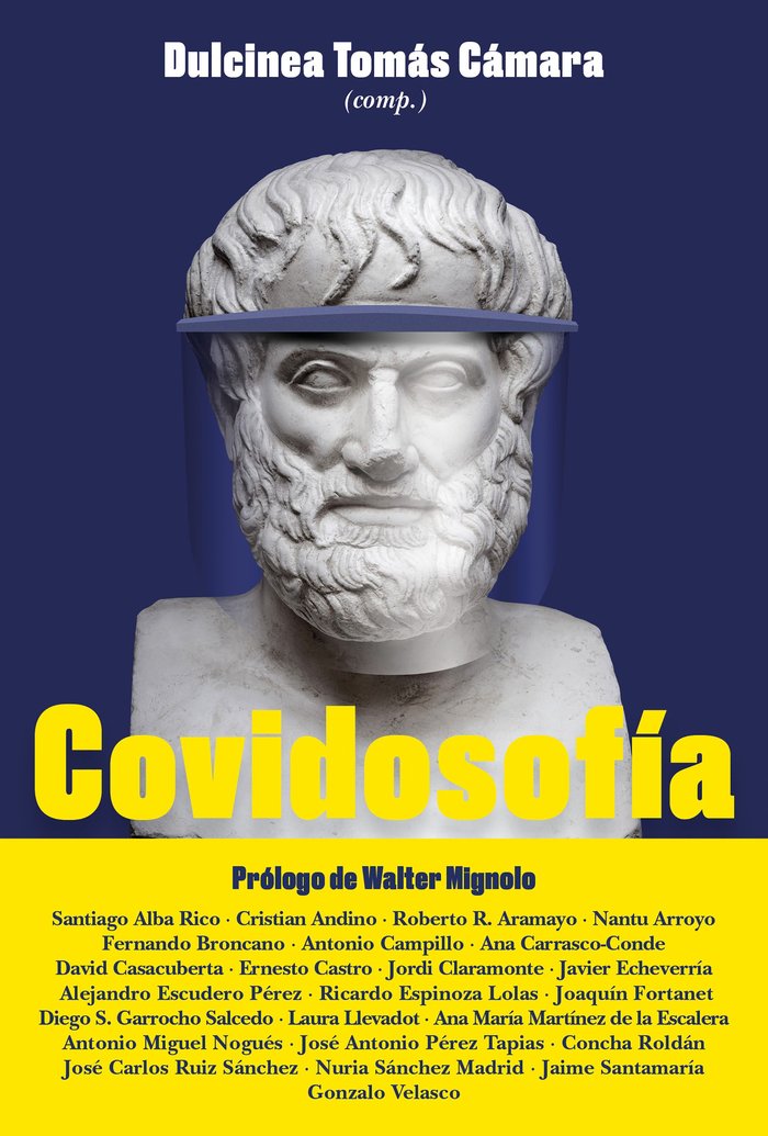 Covidosofía, de Tomás Cámara, Dulcinea | portada del libro