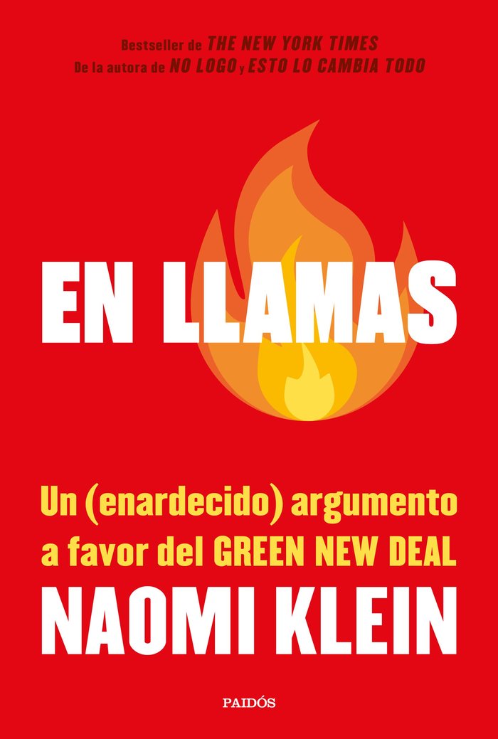 En llamas, de Klein, Naomi | portada del libro