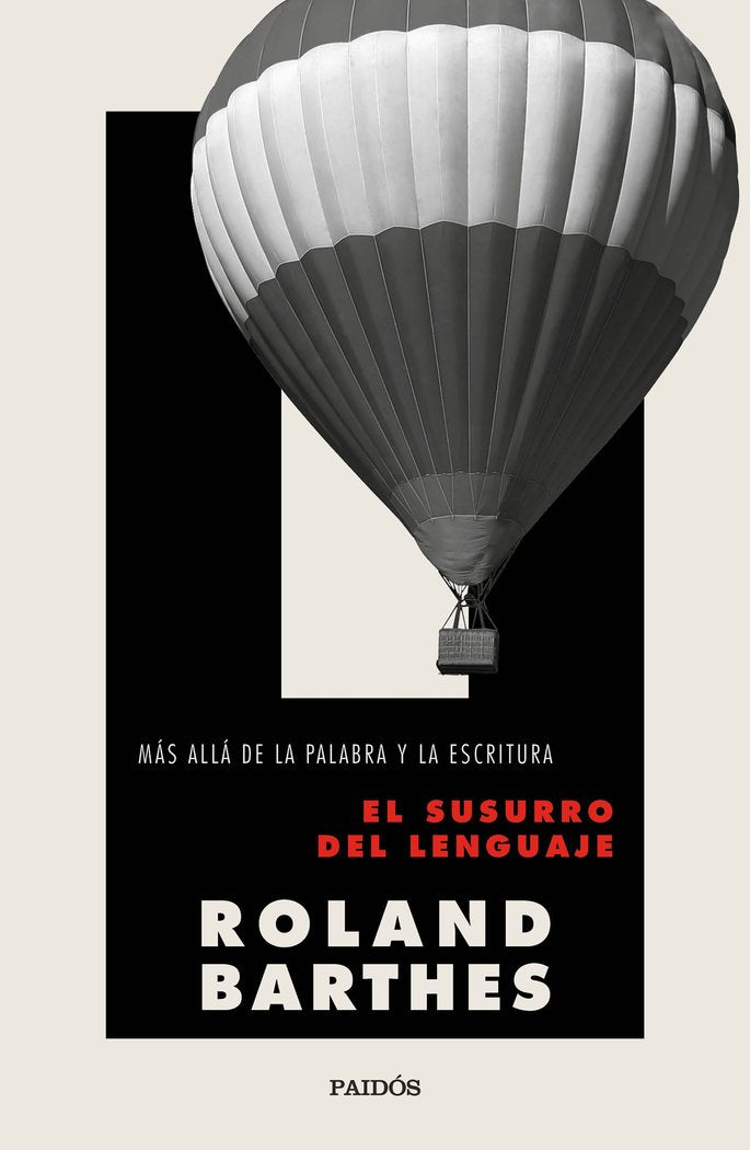 El susurro del lenguaje, de Barthes | portada del libro