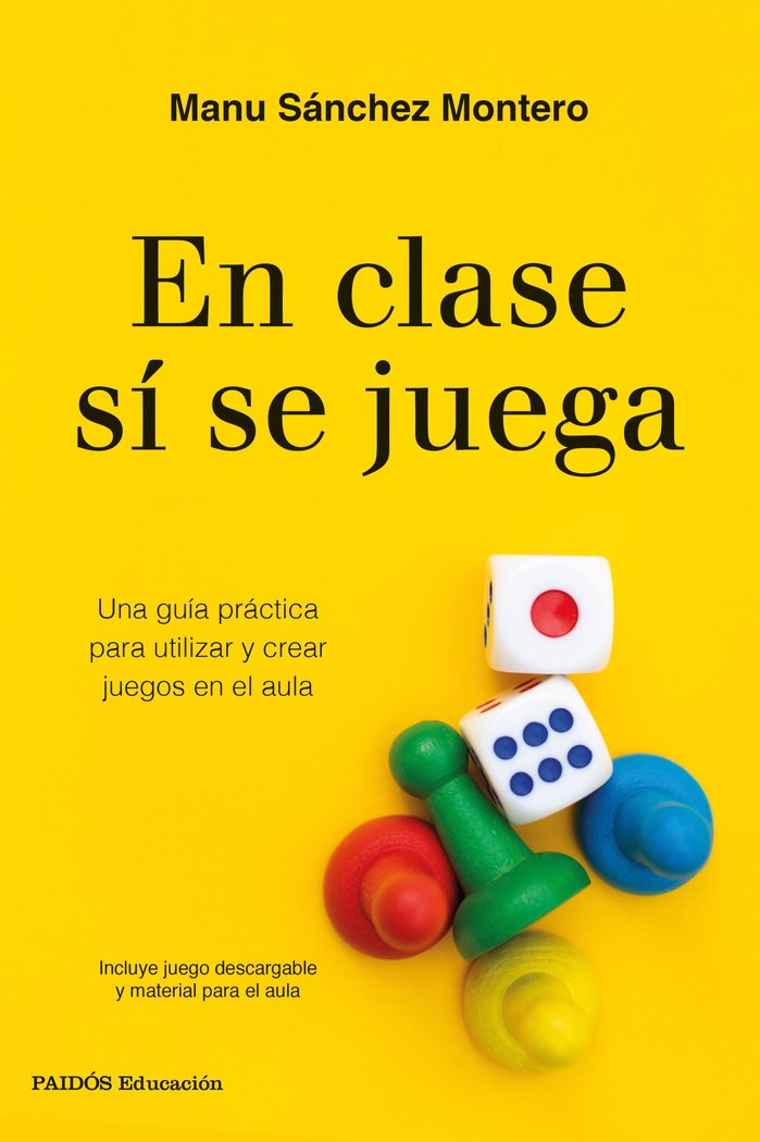 En clase sí se juega, de Manu Sánchez Montero | portada del libro