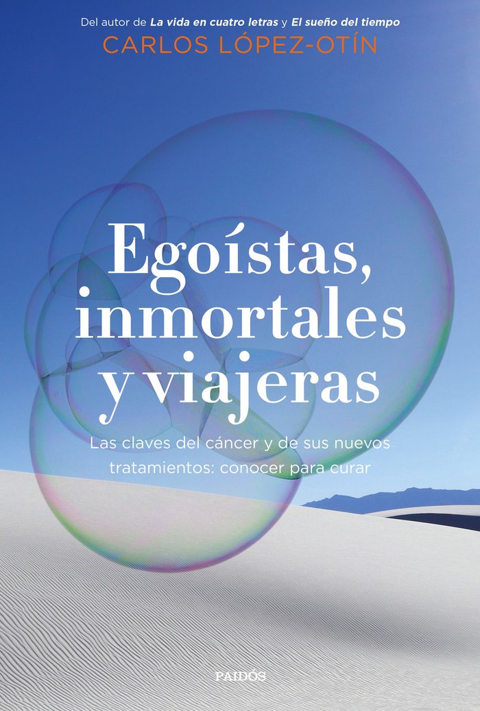 EGOISTAS INMORTALES Y VIAJERAS, de CARLOS LOPEZ OTIN | portada del libro