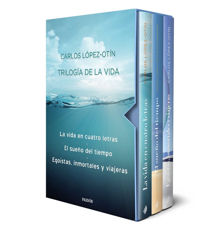 ESTUCHE LA TRILOGIA DE LA VIDA, de CARLOS LOPEZ OTIN | portada del libro