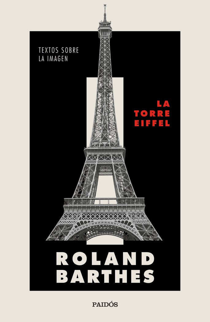 LA TORRE EIFFEL, de ROLAND BARTHES | portada del libro