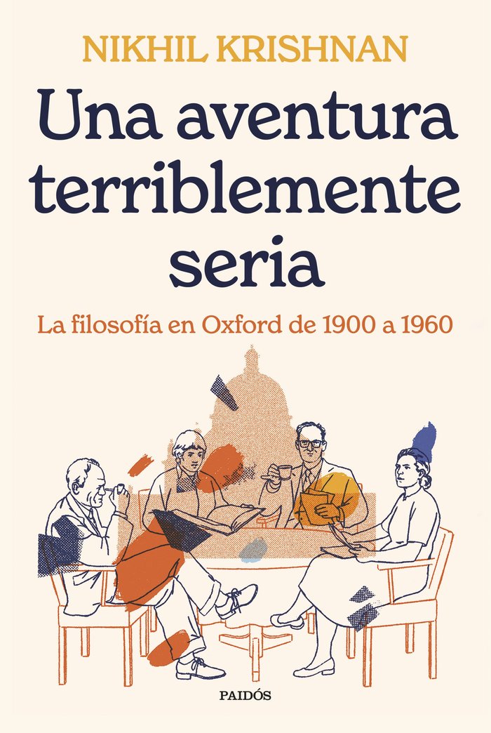 UNA AVENTURA TERRIBLEMENTE SERIA, de NIKHIL KRISHNAN | portada del libro