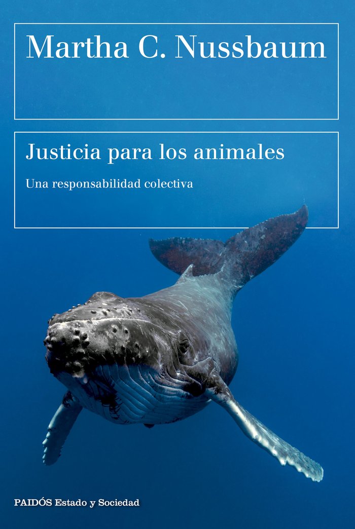 JUSTICIA PARA LOS ANIMALES, de MARTHA C. NUSSBAUM | portada del libro