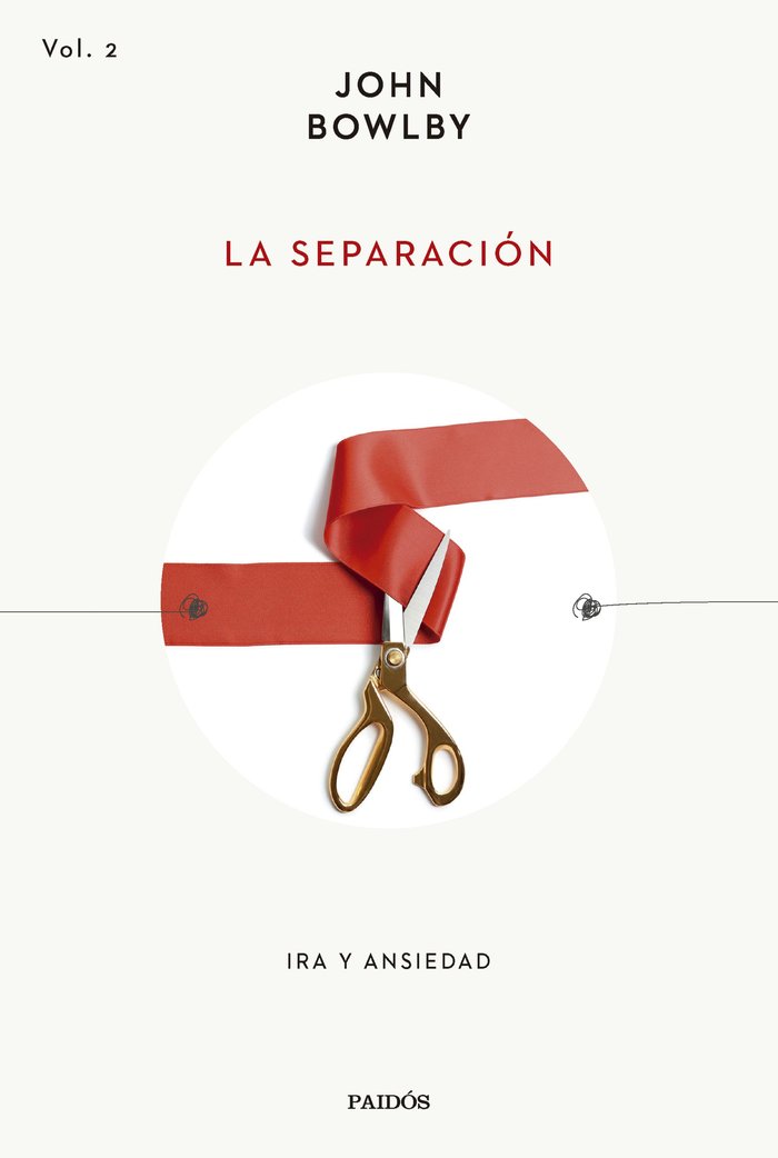 LA SEPARACION, de JOHN BOWLBY | portada del libro