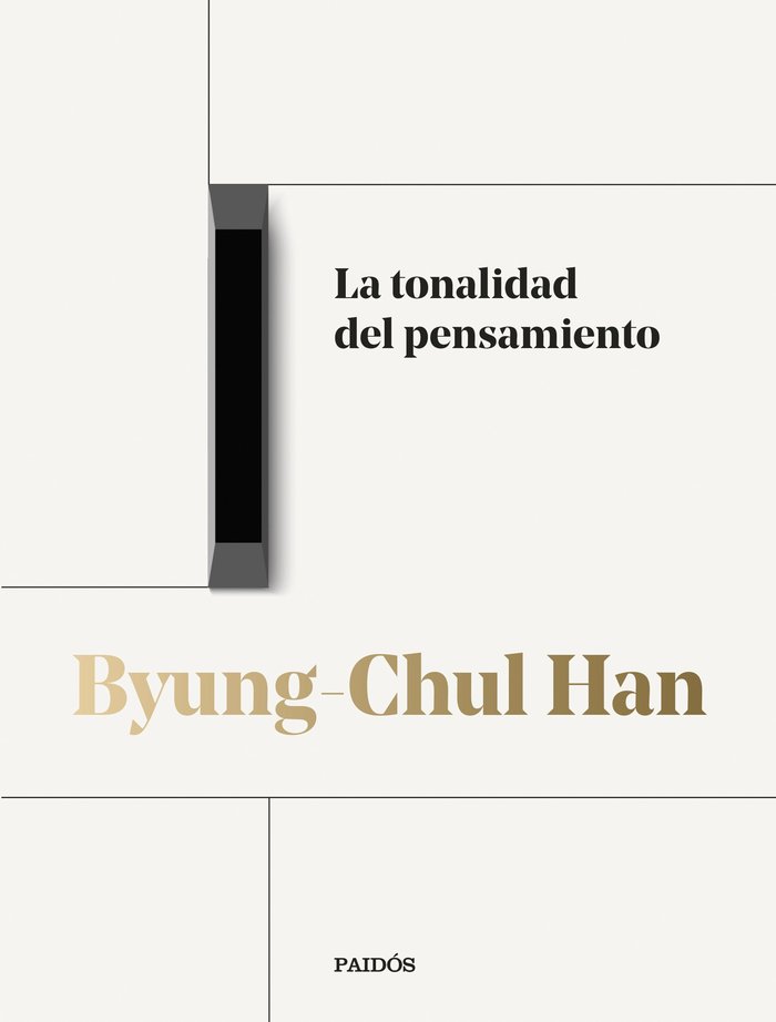 LA TONALIDAD DEL PENSAMIENTO, de BYUNG CHUL HAN | portada del libro