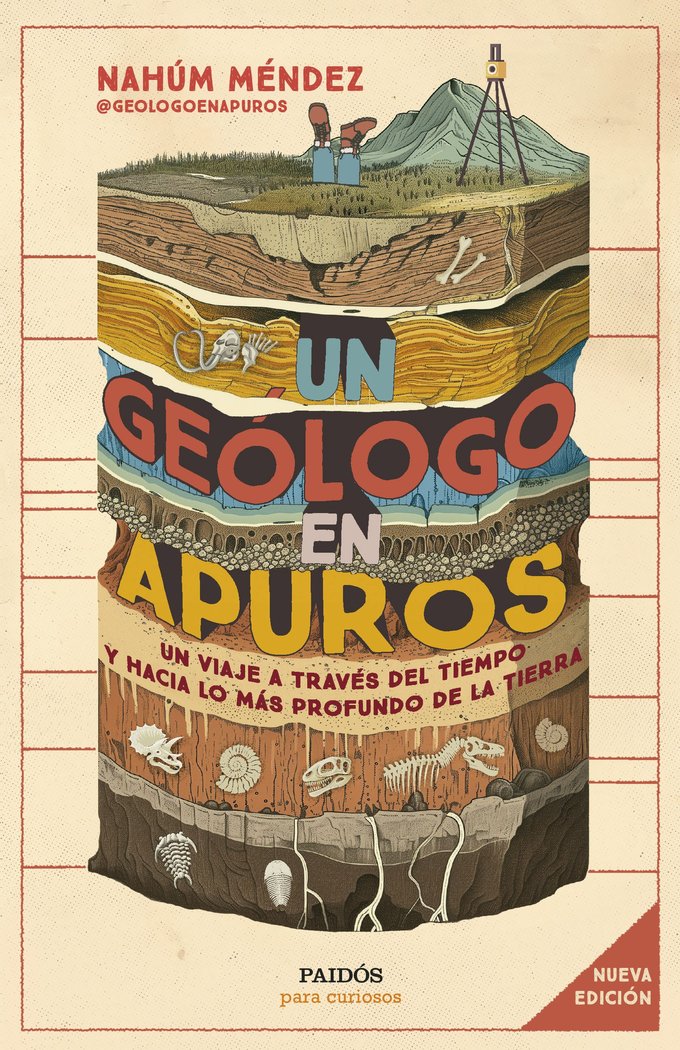 UN GEOLOGO EN APUROS, de NAHUM MENDEZ CHAZARRA | portada del libro
