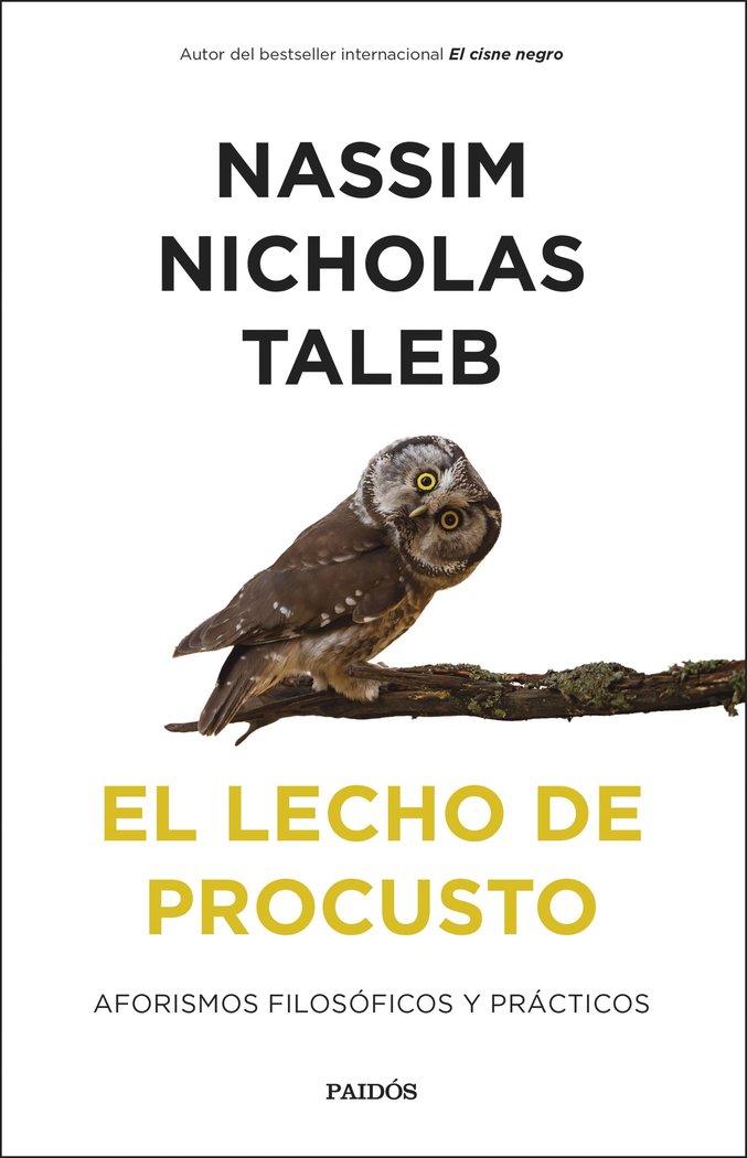 EL LECHO DE PROCUSTO, de TALEB, NASSIM NICHOLAS | portada del libro