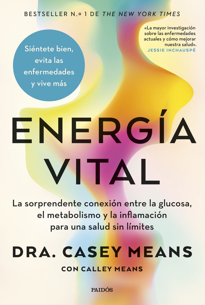 ENERGIA VITAL, de MEANS, CASEY | portada del libro