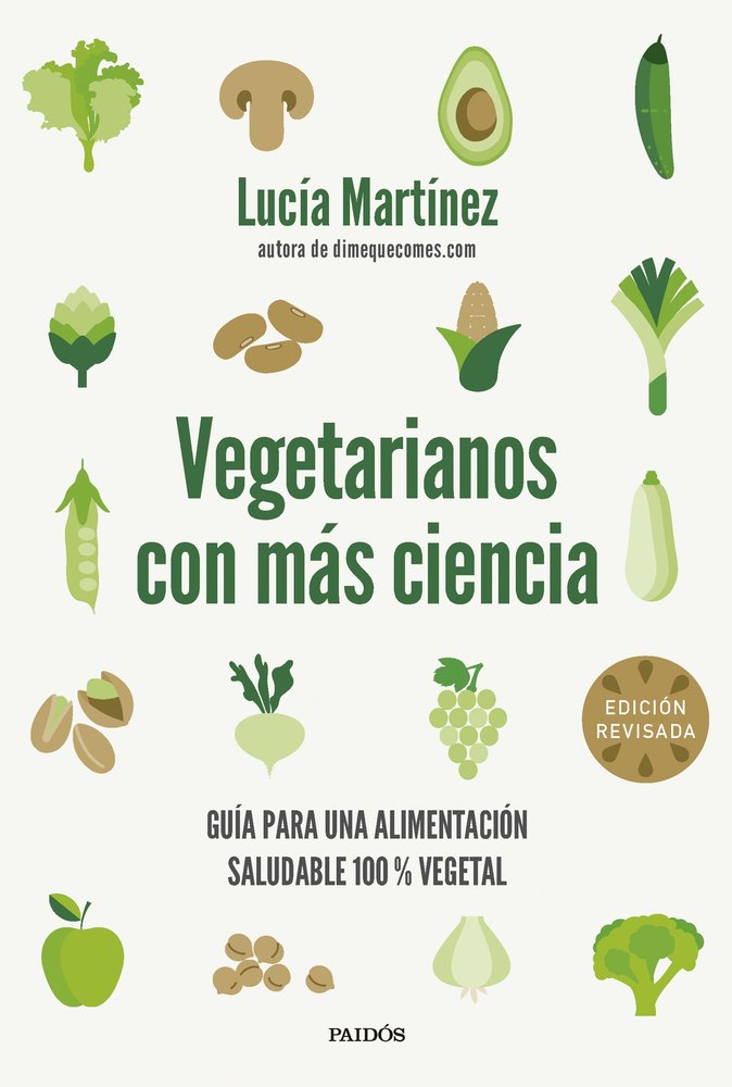 VEGETARIANOS CON MAS CIENCIA, de LUCIA MARTINEZ | portada del libro