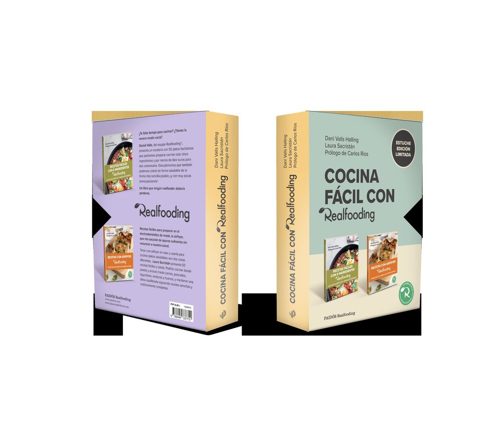 ESTUCHE COCINA FACIL CON REALFOODING, de VALLS HALLING, DANI | portada del libro