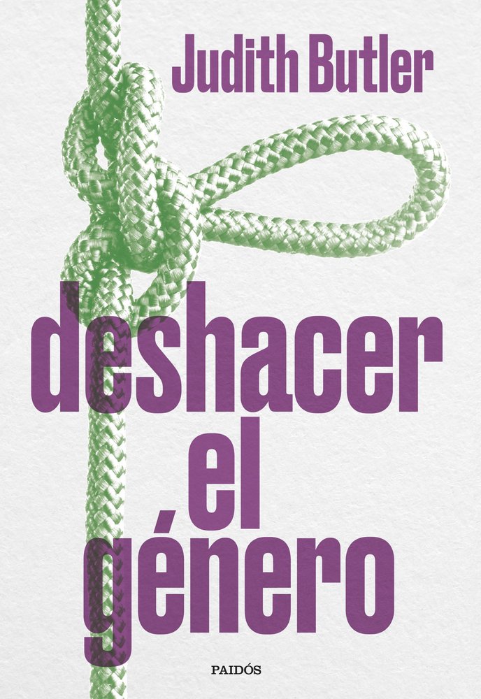 DESHACER EL GENERO, de JUDITH BUTLER | portada del libro