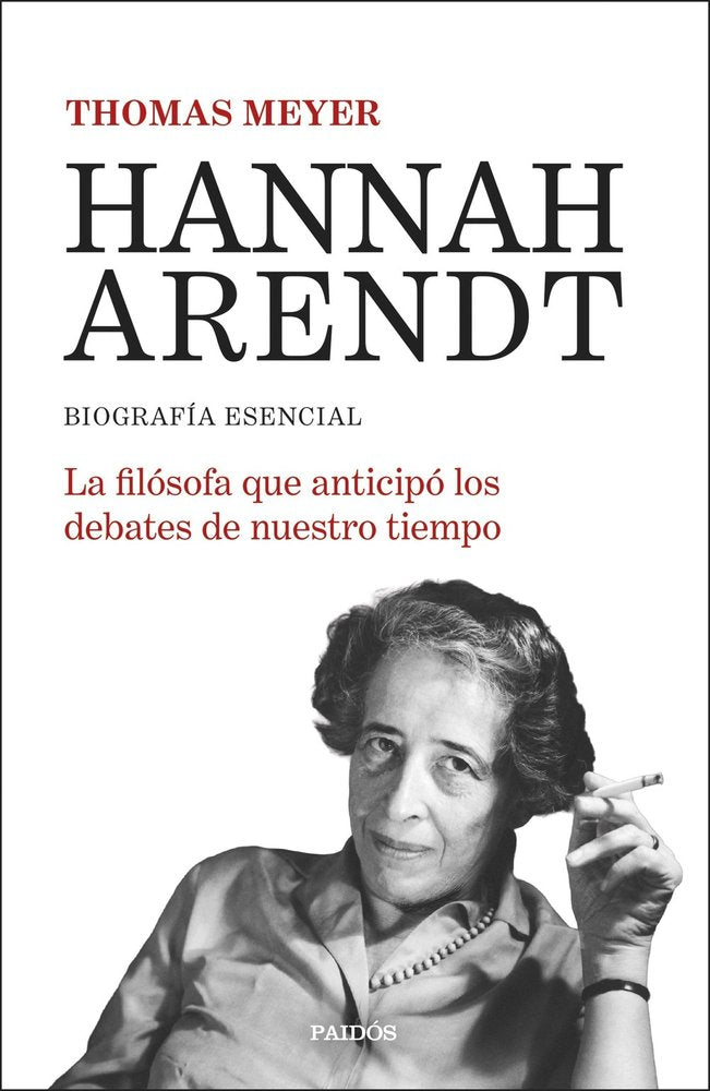 HANNAH ARENDT, de THOMAS MEYER | portada del libro