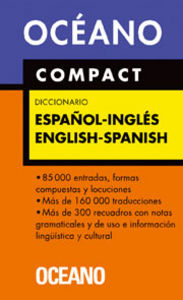 Océano Compact Diccionario Español - Inglés / English - Spanish, de Varios autores | portada del libro