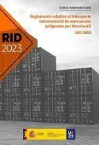 RID-2023. REGLAMENTO RELATIVO AL TRANSPORTE INTERNACIONAL DE MERC, de Varios autores | portada del libro
