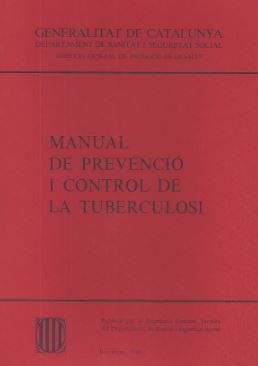 Manual de prevenció i control de la tuberculosi, de AA.VV. | portada del libro