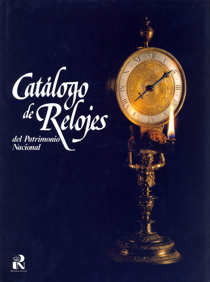 Catálogo de relojes del Patrimonio Nacional, de Colón de Carvajal | portada del libro