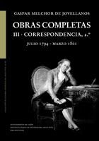 Correspondencia 2º, julio 1794-marzo 1801, de GASPAR MELCHOR DE JOVELLANOS | portada del libro