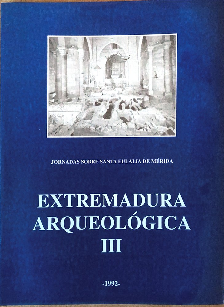 Extremadura arqueológica III, de VV.AA., VV.AA. | portada del libro
