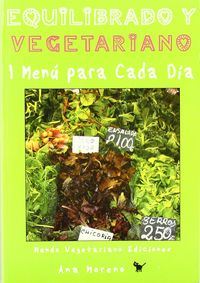 Equilibrado y vegetariano, de MORENO DIAZ | portada del libro