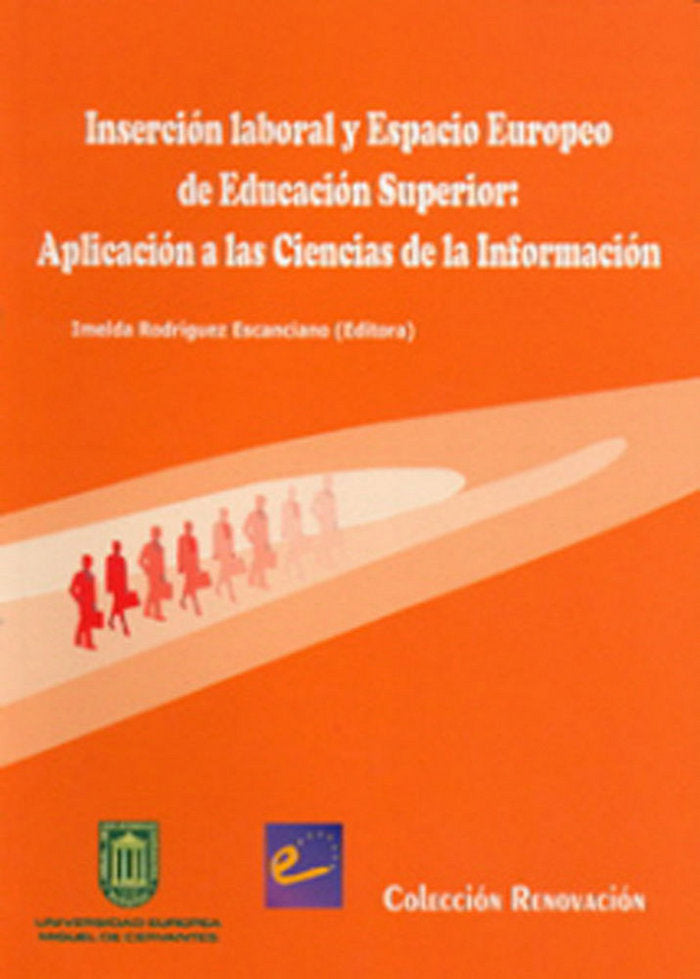 INSERCION LABORAL Y ESPACIO EUROPEO, de AA.VV. | portada del libro