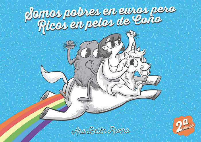 Somos pobres en euros pero ricos en pelos de coño, de RIVERO | portada del libro