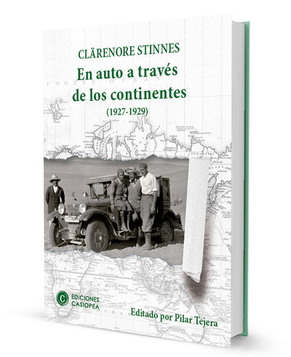 EN AUTO A TRAVéS DE LOS CONTINENTES, de CLARA STINNES | portada del libro