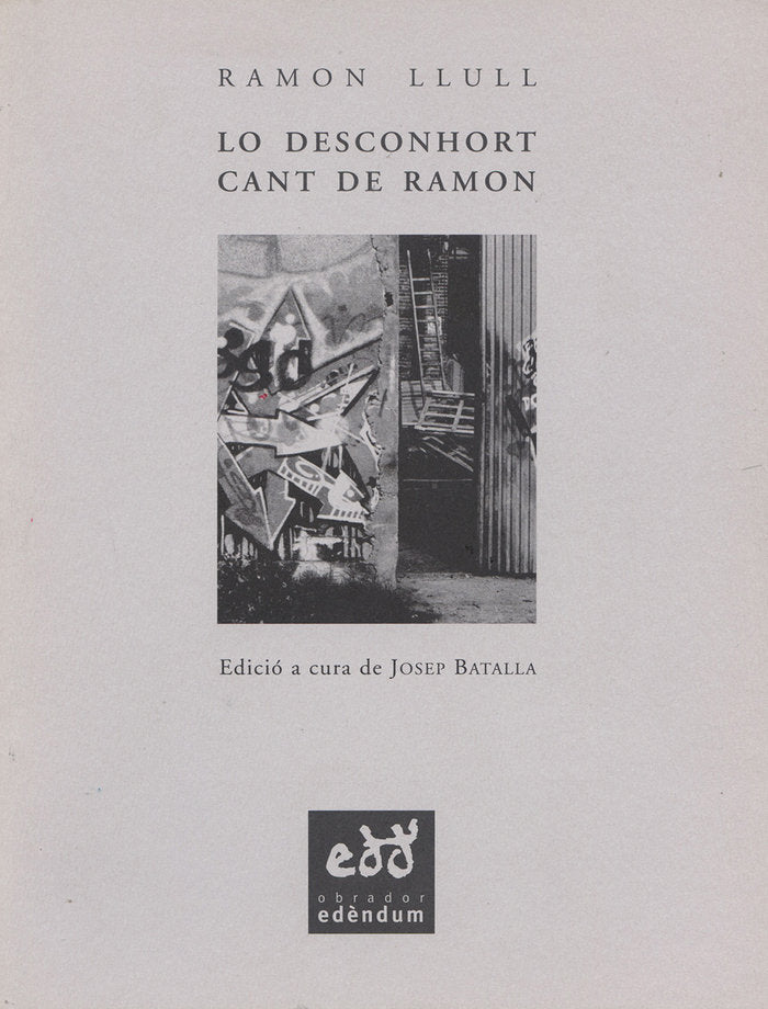 Lo desconhort, de LLULL, RAMÓN | portada del libro