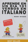 APRENDE EN UN DIA 101 VERBOS EN ITALIANO, de RYDER | portada del libro