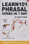 LEARN 101 PHRASAL VERBS IN 1 DAY INGLES | portada del libro