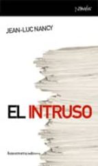 INTRUSO EL, de Jean-Luc Nancy | portada del libro