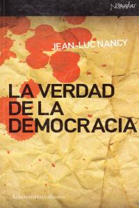 La verdad de la democracia, de Nancy, Jean-Luc | portada del libro