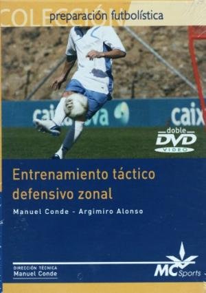 DVD Entrenamiento táctico defensivo zonal, de Conde Moldes | portada del libro