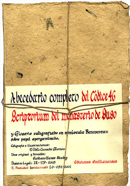 ABECEDARIO COMPLETO DEL CODICE 46, de CAMACHO MATUTE, MARIA DEL VALLE | portada del libro