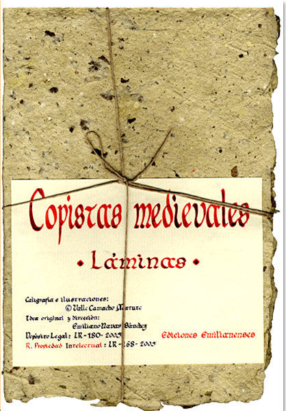 COPISTAS MEDIEVALES, de CAMACHO MATUTE, MARIA DEL VALLE | portada del libro