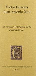 Carácter vinculante de la jurisprudencia, de FERRERES COMELLA | portada del libro