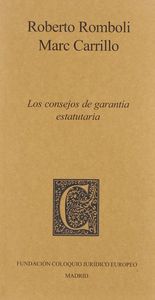 Los consejos de garant¡a estatutaria, de ROMBOLI | portada del libro
