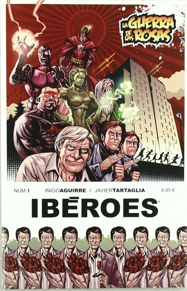 IBêROES, LA GUERRA DE LAS ROSAS, de AGUIRRE LARRAZ | portada del libro