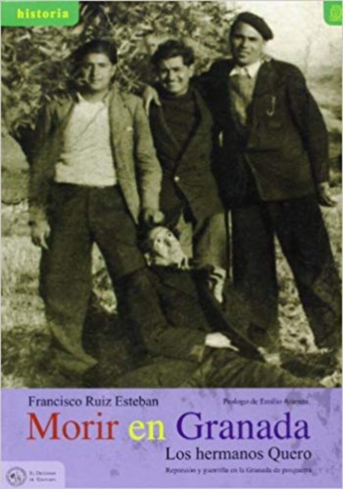 MORIR EN GRANADA, de RUIZ ESTEBAN, FRANCISCO | portada del libro