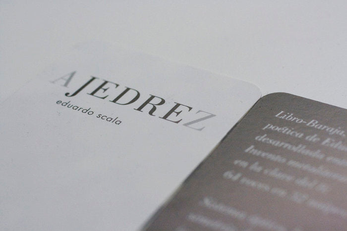 AJEDREZ, de SCALA GONZALEZ | portada del libro
