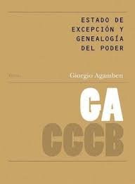 ESTADO DE EXCEPCION Y GENEALOGIA DEL PODER = THE STATE OF EXCEPTION AND THE GENEALOGY OF POWER, de AGAMBEN, GIORGIO | portada