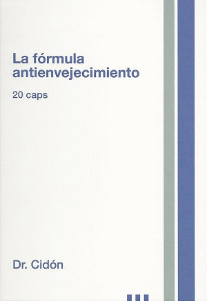 La fórmula antienvejecimiento, de Dr. José Luis | portada del libro